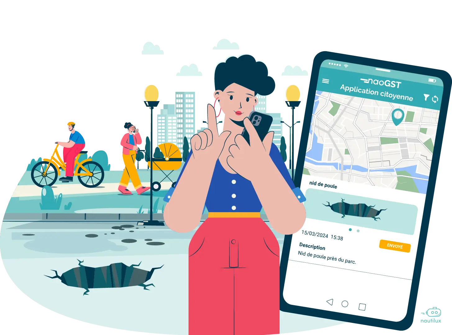 Application Citoyenne de NaoGST