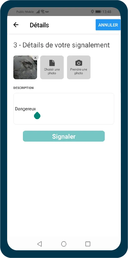 Application Citoyenne de NaoGST